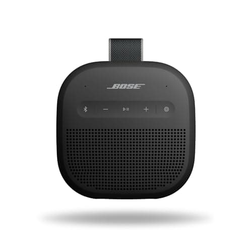 Bose New SoundLink Micro Portable Bluetooth Speaker (2nd Gen), Wireless Outdoor Speaker, Up to 12 Hours Battery Life, Waterproof and Dustproof, Black