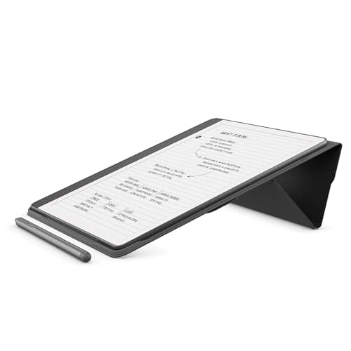 Amazon Kindle Scribe Leather Folio Cover with Magnetic Attach, Sleek Protective Case 5