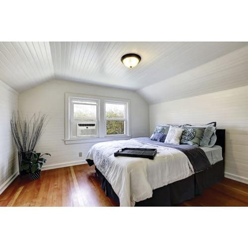 Frigidaire 6,000 BTU Window Air Conditioner & Dehumidifier, 115V, Cools up to 250 Sq. Ft. for Apartment, Dorm Room & Small/Medium Rooms, with Remote Control, Programmable Timer, and Sleep Mode, White 4