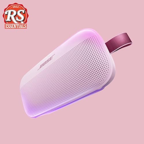 Bose SoundLink Flex Bluetooth Speaker (2nd Gen) - Portable Outdoor Speaker with Hi-Fi Audio, Waterproof and Dustproof, USB-C, Up to 12 Hours Battery Life, Petal Pink - Limited Edition Color 2