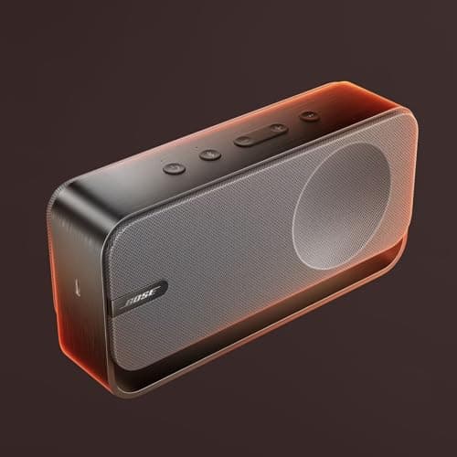 Bose SoundLink Home Speaker, Premium, Portable and Wireless Bluetooth Bookshelf Speaker, Up to 9 Hours Battery Life, Cool Grey 3