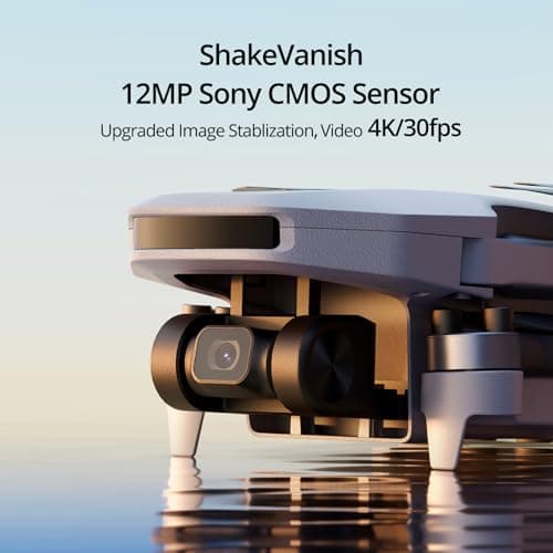 Potensic ATOM SE GPS Drone with 4K EIS Camera, Under 249g, 62 Mins Flight, 4KM FPV Transmission, Brushless Motor, Max Speed 16m/s, Auto Return, Lightweight and Foldable Drone for Adults Beginner 4