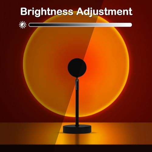 Sunset Lamp Projector, Rainbow Projection Led Lights with Remote, 16 Colors Multicolor Changing LED Night Light, Sunlight Light for Photography Selfie Party, Home Bedroom Decor Xmas Gifts for Women 3