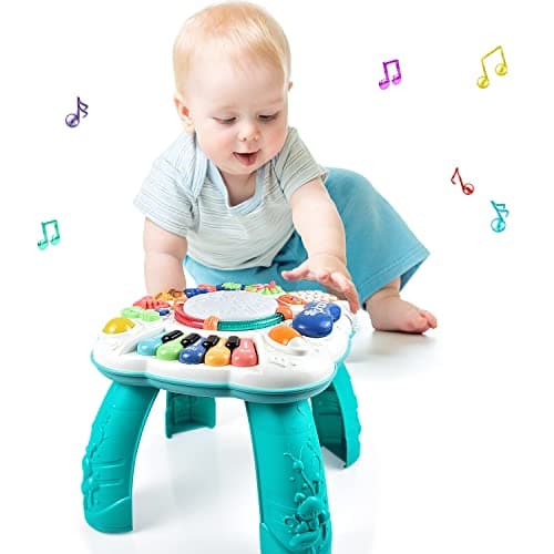 Dahuniu Baby Toy- Engaging Baby Activity Center for 6 12 18 Months Old- Safe, Sturdy, and Fun (11.8 x 11.8 x 12.2 inches) 5