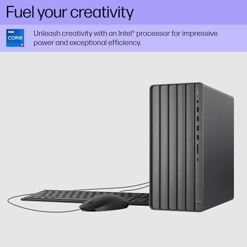 HP Envy Desktop PC, Intel Core i7-14700, 32 GB RAM, 1 TB SSD, Intel UHD Graphics 770, Windows 11 Pro, TE01-5002 (2024) 4