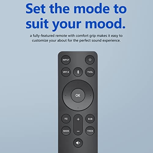 for VIZIO-Soundbar-Remote, Replacement for VIZIO 5.1/2.1 Home Theater Sound Bar，for M/V/P Series Home Audio Sound System 5
