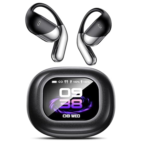 AI Translation Earbuds 144 Languages Real-Time 2-Way Voice Translator Earphones, Bluetooth 5.4 OWS Open-Ear Comfort, Hi-Fi Music & Call, Smart Touch+App, Gift for Travel Business Language Learning