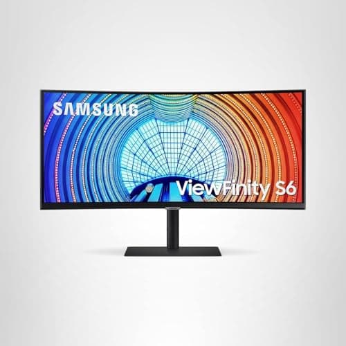SAMSUNG Viewfinity S65UA Series 34-Inch Ultrawide QHD Curved Monitor, 100Hz, USB-C, HDR10 (1 Billion Colors), Height Adjustable Stand, TUV-certified Intelligent Eye Care (LS34A654UBNXGO),Black 5