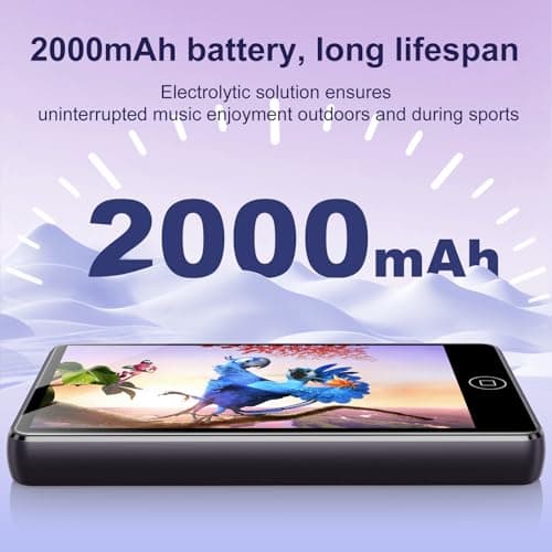 80GB MP3 Player with Bluetooth and WiFi, Android Spotify Music Player for Pandora, Amazon Music, Audible. 4.02" Touchscreen, Speaker, Supports Play Store,Up to 512GB 5