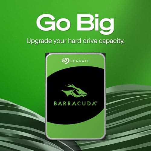 Seagate BarraCuda 2TB Internal Hard Drive HDD – 3.5 Inch SATA 6Gb/s 7200 RPM 256MB Cache – Frustration Free Packaging (ST2000DM008/ST2000DMZ08) 2