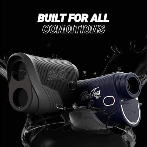Blue Tees Golf Series 2 Pro Plus Golf Rangefinder with Slope Switch - 800 Yards Range Finder, 6X Magnification Laser Rangefinder, Advanced Flag Pole Locking with Pulse Vibration 5