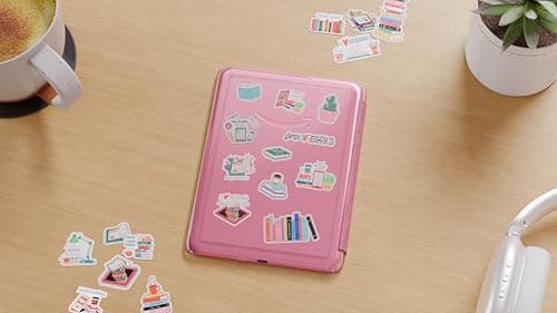 All-New, Clear back case for Kindle Paperwhite (2024 Release) and Kindle Colorsoft - Fabric 4