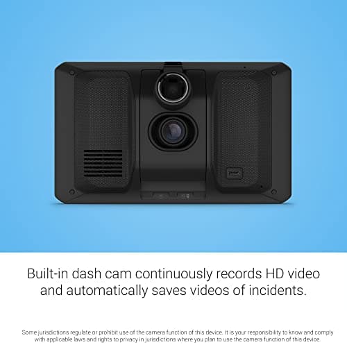 Garmin RV Cam 795 (Renewed), Large, Easy-to-Read 7” GPS Navigator, Built-in Dash Cam, Automatic Incident Detection, Custom RV Routing, High-Resolution Birdseye Satellite Imagery 4