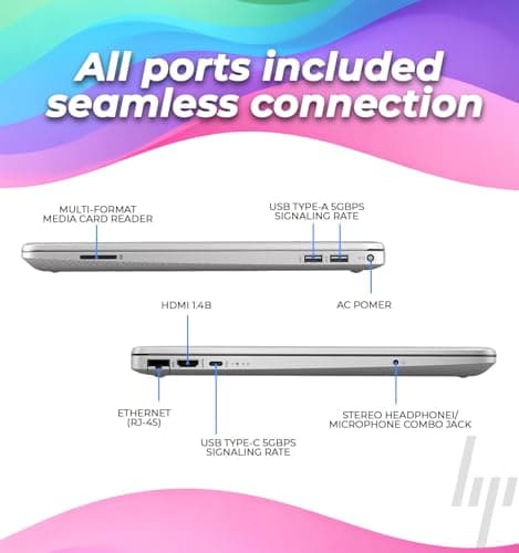 HP G9 Business Laptop | 15.6" FHD Display | Intel Celeron Dual Core Processor Series | 16GB RAM | 256GB SSD | Long Battery | Fast Wi-Fi 6 | Win11 Pro with MS Office | School, Business & Productivity 3