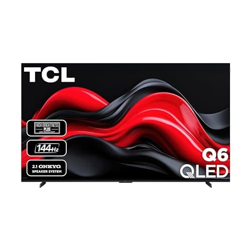 TCL 98-Inch Q65 QLED 4K UHD Smart TV with Google TV (98Q651G, 2024 Model) Dolby Vision, Dolby Atmos, HDR Pro+, Game Accelerator Enhanced Gaming, Voice Remote, Works with Alexa, Streaming Television