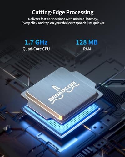 BrosTrend AX3000 WiFi 6 Range Extender Booster with Gigabit Port, WiFi Booster Repeater, Dual Band Repetidor WiFi 6, WiFi 6 Extender Signal Booster for Home Up to 2200 sq.ft. & 45 Devices, Easy Setup 5