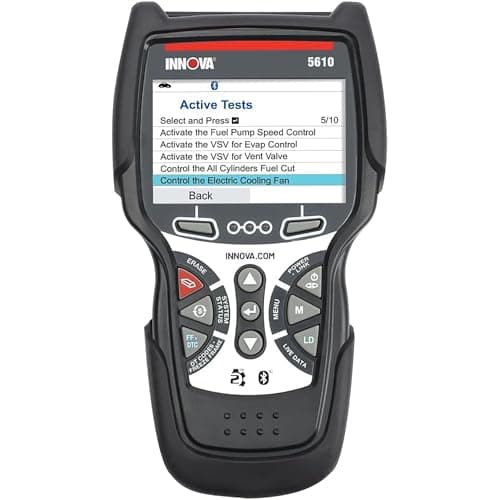 Innova 5610 OBD2 Bidirectional Scan Tool - Understand Your Vehicle, Pinpoint What's Wrong, and Complete Your Repairs with Less Headache, Updates Included, US-Based Technical Support