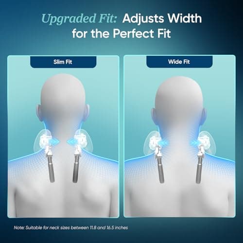 Etekcity Cordless Neck Massager for Pain Relief Deep Tissue, Shiatsu Shoulder Massager with Heat, Massage Tools for Back, Trapezius, Lymphatic Drainage, Relaxation Therapy for Him&Her,Women,Men,Cadeo 3