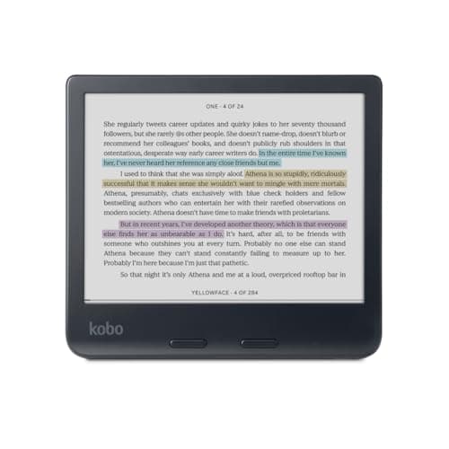 Kobo Libra Colour | eReader | 7" Glare-Free Colour E Ink Kaleido 3 Display | Dark Mode Option | Audiobooks | Waterproof 3