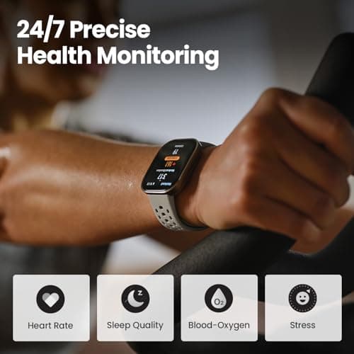 Amazfit Bip 6 Smart Watch 46mm, 14 Day Battery, 1.97" AMOLED Display, GPS & Free Maps, AI, Bluetooth Call & Text, Health, Fitness & Sleep Tracker, 140+ Workout Modes, 5 ATM Water-Resistance, Red 5