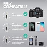 Movo VXR10 Universal Shotgun Mic for Camera - Camera Microphone for DSLR, iPhone and Android Smartphones - Compatible with Canon EOS, Nikon, and Sony Cameras - with Shock Mount, Deadcat Windscreen 5