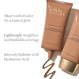 LAURA GELLER NEW YORK Quench-n-Tint Lightweight Tinted Moisturizer, Porcelain/Fair - Sheer to Light Buildable Coverage - Natural Glow Finish - Lightweight Formula - Hydratant Teinte 3