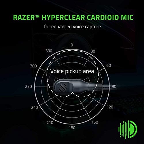 Razer BlackShark V2 X Gaming Headset: 7.1 Surround Sound - 50mm Drivers - Memory Foam Cushion - For PC, PS4, PS5, Switch - 3.5mm Audio Jack - Black 4