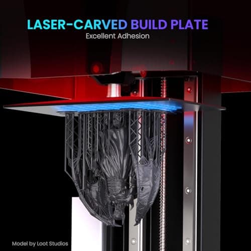 ELEGOO Saturn 3 MSLA 12K 3D Printer, Desktop Resin 3D Printer with 10-Inch Monochrome LCD, Voxeldance Tango Slicer, Large Printing Size of 8.62x4.84x9.84 inches 5