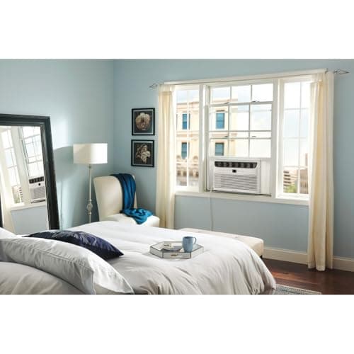 Frigidaire 6,000 BTU Window Air Conditioner and Dehumidifier, 115V, Cools up to 250 Sq. Ft. for Apartment, Dorm Room, Small/Medium Rooms, with Remote Control, White 2