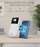 Cell Phone Booster for Home, Cover 6,000 Sq Ft with 2 Indoor Antennas for All US Carriers Cell Signal Booster for Destination RV, 4G LTE 5G Compatible Verizon AT&T T-Mobile, APP Support | FCC 5