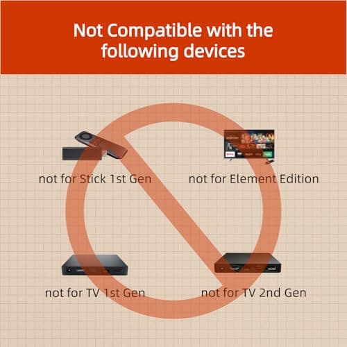 ORQRQO Replacement Remote for All Fire Series, TV Stick (HD, 4K, 4K Max, Lite), TV Cube and Omni, Insignia, Toshiba, Smart TVs, with Voice Control 5