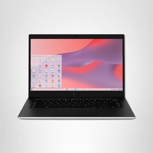 Samsung 14" Galaxy Chromebook Go Laptop PC Computer, Intel Celeron N4500 Processor, 4GB RAM, 64GB Storage, ChromeOS, XE340XDA-KA2US, Student Laptop, Silver 5