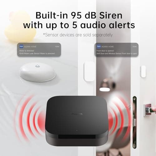 Aqara Smart Home Hub M3 for Advanced Automation, Matter Controller, Thread Border Router, Features Zigbee, Bluetooth, Wi-Fi, PoE, IR, Supports Alexa, Apple HomeKit, SmartThings, Home Assistant, IFTTT 4