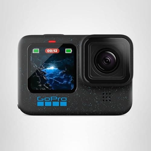 GoPro HERO12 Black - Waterproof Action Camera with 5.3K60 Ultra HD Video, 27MP Photos, HDR, 1/1.9" Image Sensor, Live Streaming, Webcam, Stabilization 5