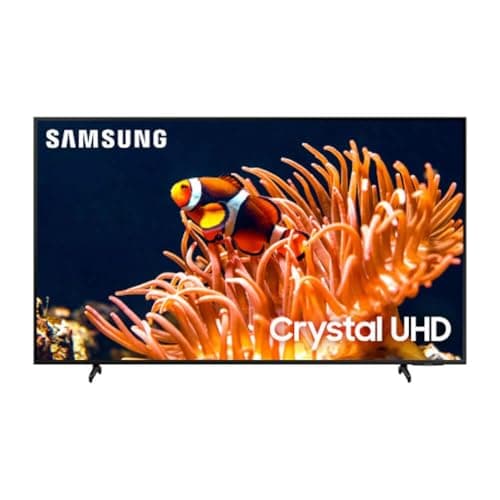 Samsung 55-Inch Class 4K Crystal UHD DU8000 Series HDR Smart TV w/Object Tracking Sound Lite, Motion Xcelerator, Ultra Slim Design, Gaming Hub, Alexa Built-in (UN55DU8000, 2024 Model)