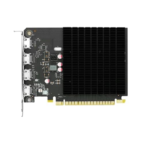 maxsun GeForce GT 730 4GB Video Graphics Card GPU for Computer PC ITX Single Slot PCI Express 4xHDMI, 4K Quad Monitor Multi Screen 2