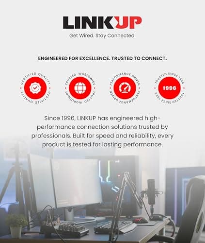 LINKUP PCIE 5.0 Riser Cable | for Vertical GPU Mount | Right Angle | Graphics Card GPU Ready | Usable with PCIe 4.0 & RX 9070/ RTX5090 | 20cm (Total Length: 24cm) 5