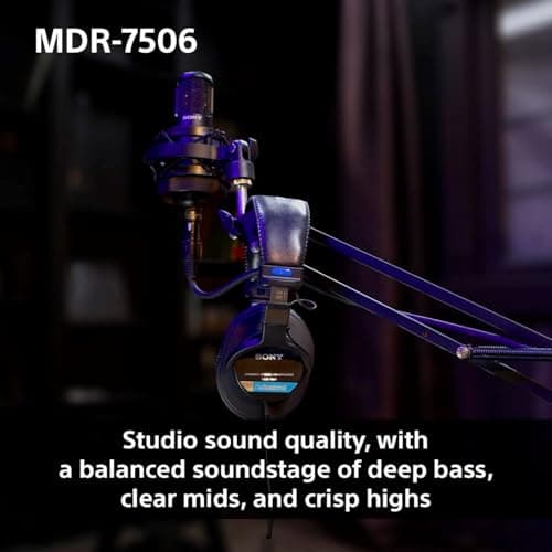 Sony MDR7506 Professional Large Diaphragm Headphone 3