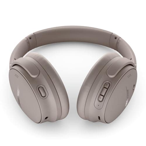 Bose QuietComfort Headphones - Wireless Bluetooth Headphones, Active Over Ear Noise Cancelling and Mic, USB-C Charging, Deep Bass, Up to 24 Hours of Playtime, Sandstone 4