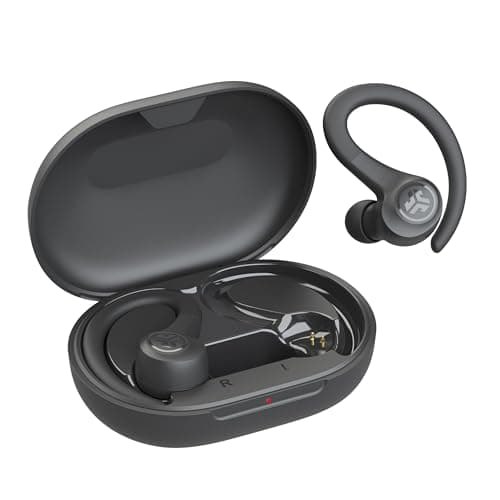 JLab Go Sport+ Wireless Workout Earbuds Featuring C3 Clear Calling, Secure Earhook Sport Design, 35+ Hour Bluetooth Playtime, and 3 EQ Sound Settings (Graphite) 5