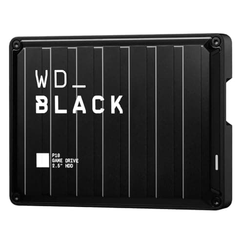 WD_BLACK 5TB P10 Game Drive, Portable External Hard Drive, Works with Playstation, Xbox, & PC - WDBA3A0050BBK-WESN 4