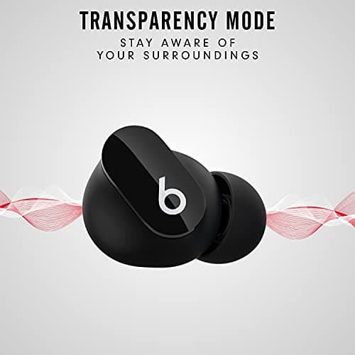 Beats Studio Buds - True Wireless Noise Cancelling Earbuds - Compatible with Apple & Android, Built-in Microphone, IPX4 Rating, Sweat Resistant Earphones, Class 1 Bluetooth Headphones - Black 3