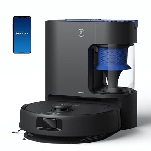 ECOVACS DEEBOT N20e Plus Robot Vacuum and Mop, 10000Pa Strong Suction, Self-Emptying Bagless Base, Tangle-Free Roller for Pet Hair, Smart Mapping, 300 Min Runtime, Alexa Compatible