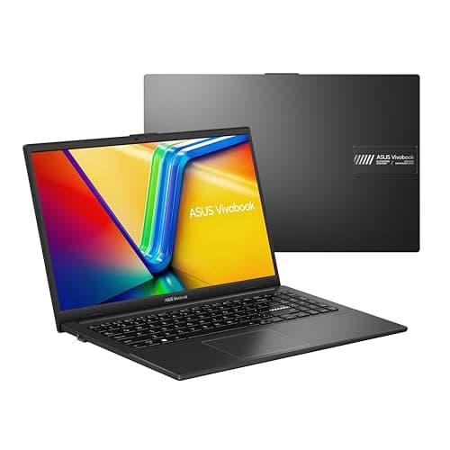 ASUS Vivobook Go 15.6” FHD Slim Laptop, AMD Ryzen 3 7320U Quad Core Processor, 8GB DDR5 RAM, 256GB SSD, Windows 11 Home, Fast Charging, Webcam Shield, Military Grade Durability, Black, E1504FA-AB34 2