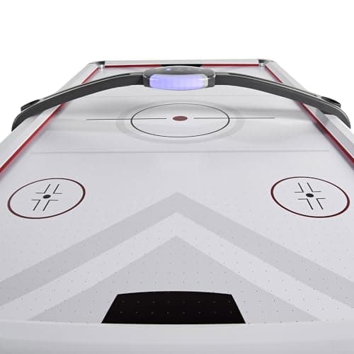 Rally and Roar Air Powered Hockey Multiple Styles Game Tables, Indoor Arcade Gaming Sets with Electronic Score Systems, Excellent for Family Game Rooms 5