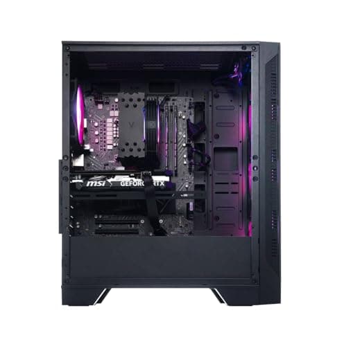 MSI Codex Z2 Gaming Desktop: AMD R7-8700F, GeForce RTX 5060, 32GB DDR5, 1TB m.2 NVMe SSD, USB Type-C, VR-Ready, Windows 11 Home : A8NVL-446US 3