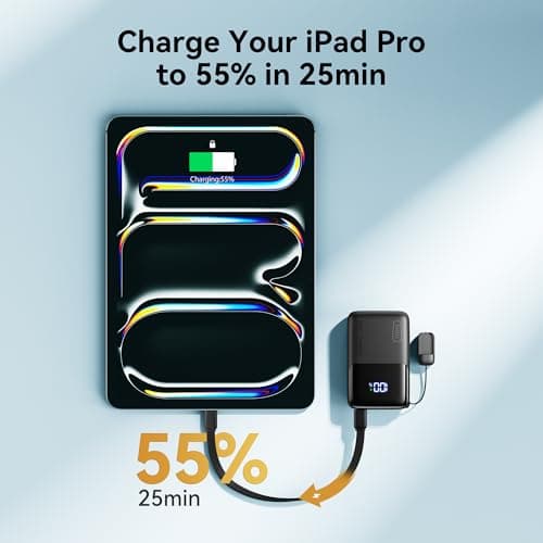 INIU Mini Portable Charger, Small 45W PD Power Bank, 10000mAh USB C in&Out Fast Charging Pocket Size Battery Pack, Travel Essentials Powerbank for iPhone 17 16 15 14 Pro Air, Xiaomi, Samsung S24 etc 4