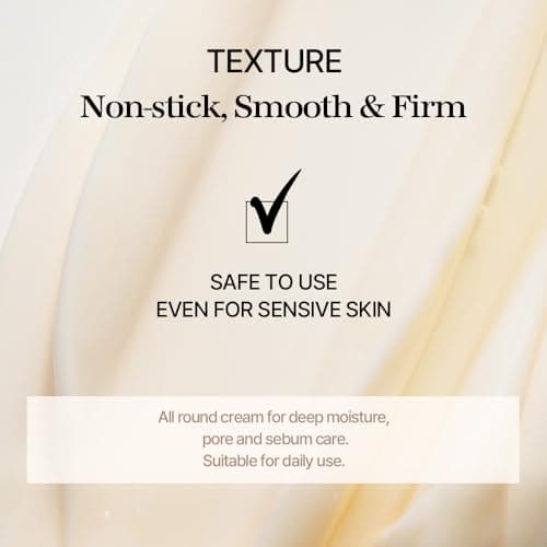 mixsoon Bean Cream - Intensive Moisture Face Cream For Smooth, Nourished Skin, Pore & Sebum Care - Korean Skincare For Glass Skin - Non-stick (1.69 fl.oz / 50ml) 5