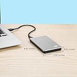 NRICO 500GB Portable External Hard Drive USB 3.0 HDD 2.5inch Storage Compatible for PC, Mac, Desktop,PS4 (500GB, Grey) 4