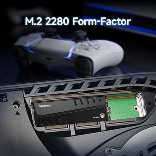 fanxiang S770 1TB NVMe M.2 SSD for PS5 - with Heatsink and DRAM, Up to 7300MB/s, PCIe 4.0, Suitable for PS5 Memory Expansion, Game Enthusiasts, IT Professionals 4